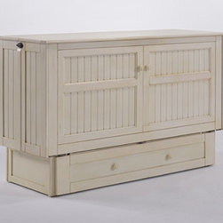 Night and Day Daisy Buttercream Cabinet Bed - Furniture