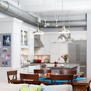 Urban Chic Kitchen in Hoboken