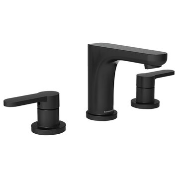 Symmons SLW6712PP Identity 1.0 GPM Widespread Bathroom Faucet - Matte Black
