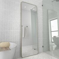 24" W X 67 " H Leaner Dressing Framed Mirror - Contemporary - Bathroom ...