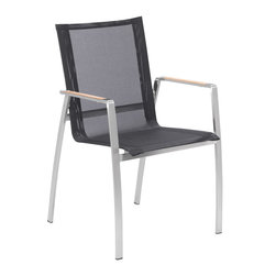 AuthenTEAK Stainless Collection - Outdoor Dining Chairs
