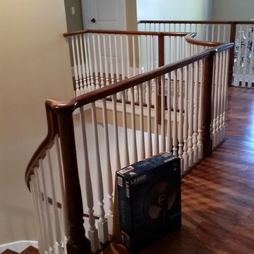 Custom iron baluster replacement