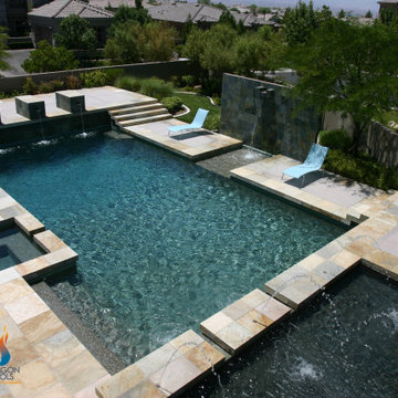 Luxury Pool, Spa, Reflection Pond