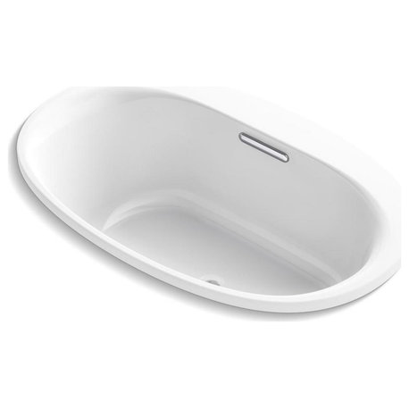 Kohler K-5713 Underscore 60" Drop-In or Undermount Soaking - White