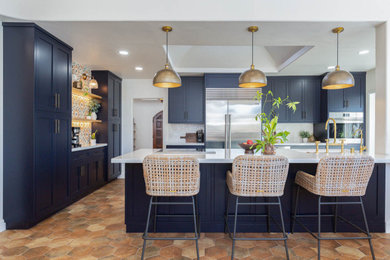 Inspiration for a 1960s kitchen remodel in San Diego
