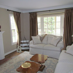 Silk Drapery - Mississauga - Victoria Street Lorne Park - Curtains