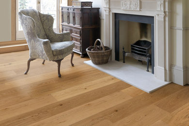 Oak Flooring, Brushed and Oiled, Natural Grade, 189mm wide
