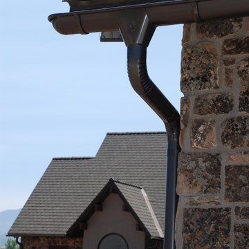 Aluminum Half round seamless gutters