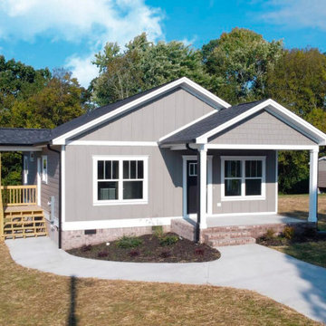 Siding Installation - James Hardie Shakes and Board & Batten
