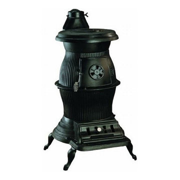 United States Stove Company Pot Belly Cast Iron Stove