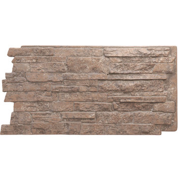 Acadia Ledge Stacked Stone, StoneWall Faux Stone Siding Panel,, Mount Vernon