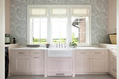 Blush Laundry Room - Sink detail