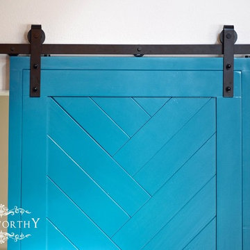 Herringbone Barn Door