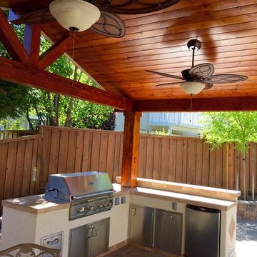 Kitchen pavilion