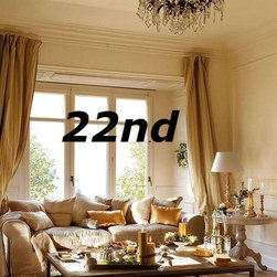 Shades with Side Panels - Curtains