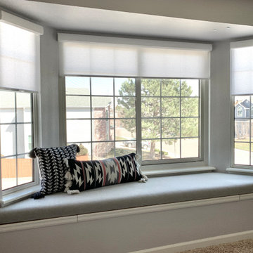 Roller shades-screen, light filtering, room darkening