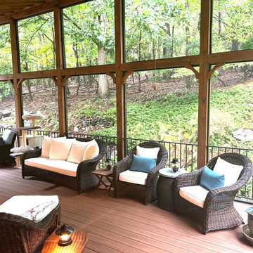 Who does the best screened porch addition projects near Frederick Maryland