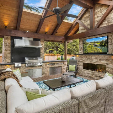 Sammamish Vaulted Outdoor Living