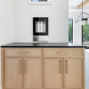 Sherwood Park Custom Home - Rift Cut White Oak with Natural Lacquer