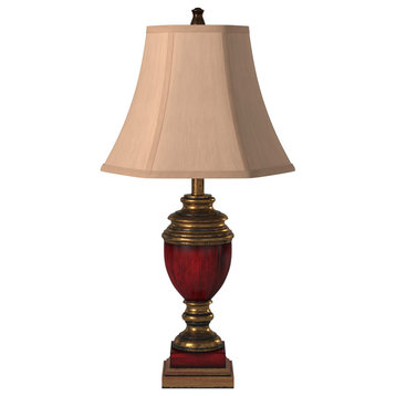 Signature 1 Light Table Lamp, Bronze Gamet