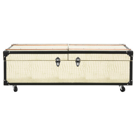 Safavieh Zoe Trunk, Cream