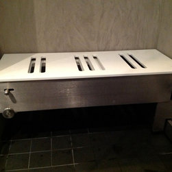 Corian Mobile Shower Bench - Shower Benches & Seats