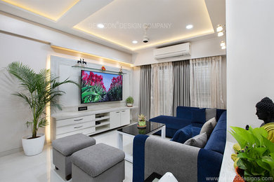 Mr.Amit Wadhavkars Penthouse at Panvel - Delecon Design Company