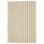 Colonial Mills - Colonial Mills Woodland Rectangle Braided Rug Light Gray - 3' X 5' - A textural combination of all-natural un-dyed wool in woven braids, create a tonal stripe. Vertical braids add to the design of this rug that is suitable for any space in the home needed natural texture. Features: