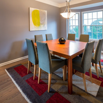 Casual Modern Dining Room in Fairfield, CT