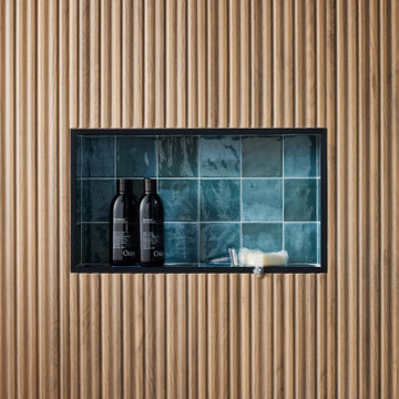 Cool Blue Ceramic Wall Tile