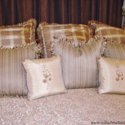 All About Interiors - Custom Pillows - Bed Pillows