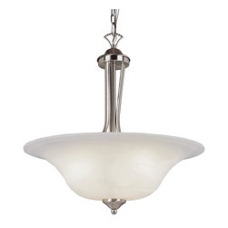 Trans Globe Lighting - Trans Globe Lighting PL-9284 BN Pendants Energy efficient indoor^ Brushed Nickel - Pendant Lighting