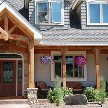 Fenced patio