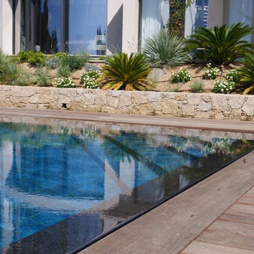 Piscine miroir en céramique