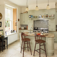 kitchen with island