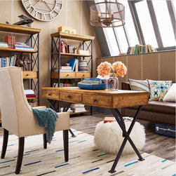 Metro Collection - Java Desk - Desks And Hutches