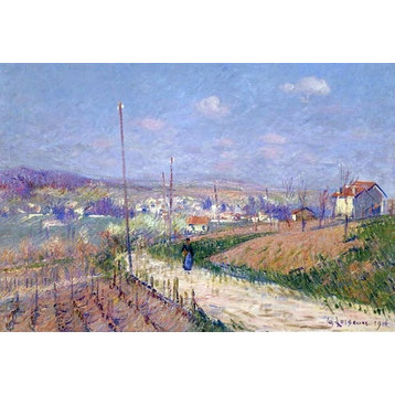 Gustave Loiseau Village in Spring Wall Decal