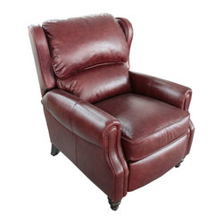 BarcaLounger Treyburn II Leather Recliner - Recliner Chairs