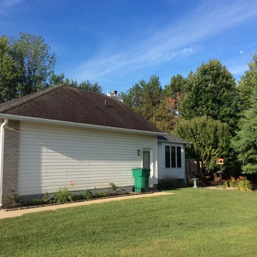 Before, Landmark Pro Max Def Resawn Shake, Shingle Vent Hip Vent, Resawn Shake M
