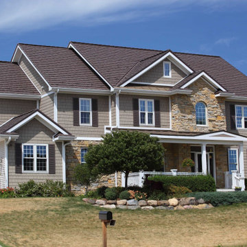 Metal Roofing - Classic Manor Shake in Caramel