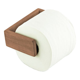 Design House 561233 Wall Mounted Wooden Paper Towel Holder