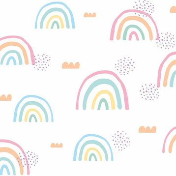 Rainbow'S End Peel & Stick Wallpaper