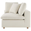 Modular Sectional Deep Sofa Set, Beige, Fabric, Modern, Lounge Cafe Hospitality