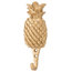 Bloomingville Gold Metal Pineapple Hook