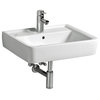 Renova 22" Wall Mounted Bathroom Ceramic Sink With Overflow