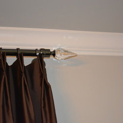 Restoration Hardware Inspired Home Design - Curtain Rods