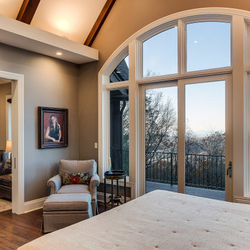 Master Bedroom Glass Wall