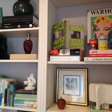 Staging Bookshelves