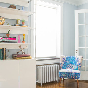 MAINLINE FEMININE MEETS MASCULINE LIVING ROOM