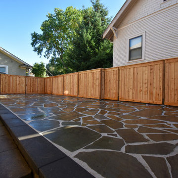 Huge Flagstone Patio